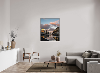 39 x 46.1″, Floater Frame Glass Still Waters