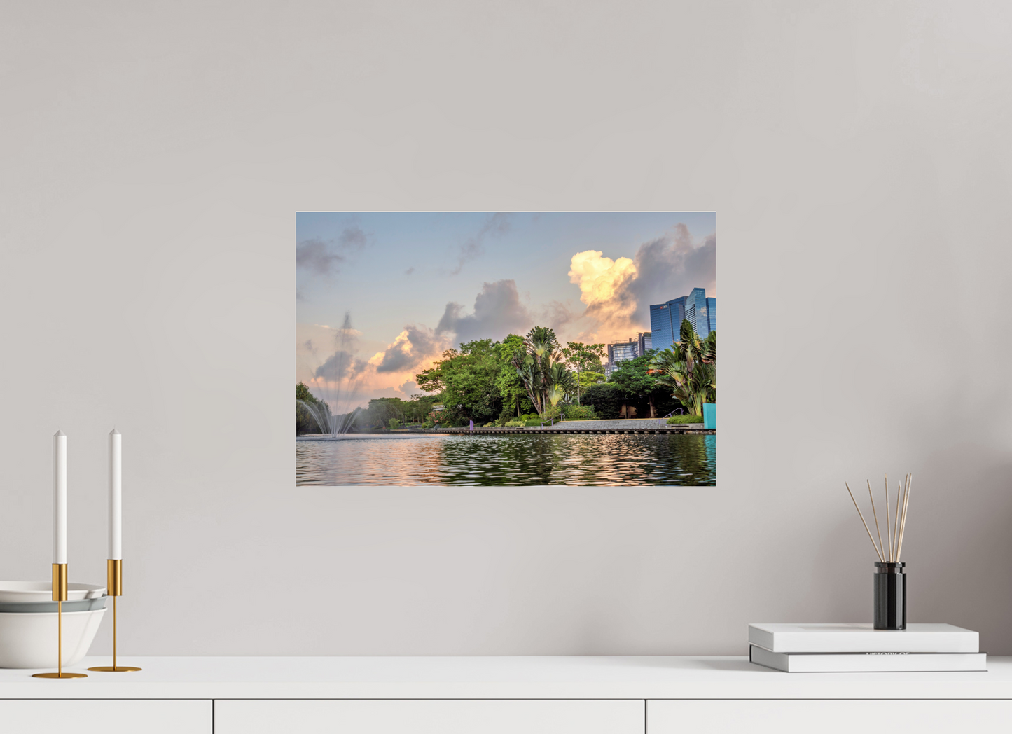 Cloudfire Over the Bay