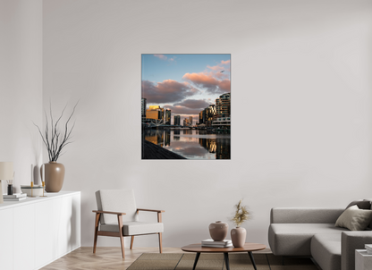 39 x 46.1″, Acrylic Glass Mount Option Still Waters
