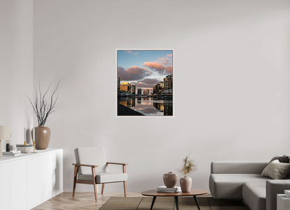 31 x 36.7″, Floater Frame Glass Still Waters
