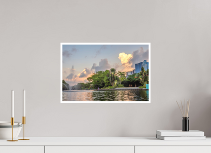 Cloudfire Over the Bay